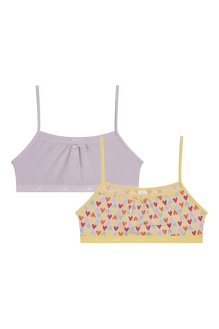 2 tops deportivos Les Pockets - Amarillo - Dim