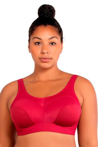 Sujetador deportivo Energy - Fucsia y rojo - Parfait