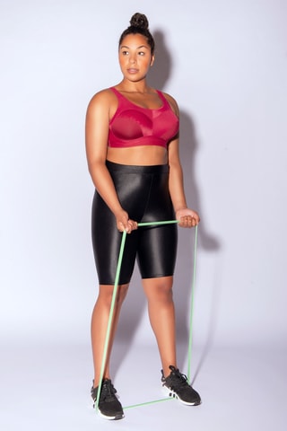 Sujetador deportivo Energy - Fucsia y rojo - Parfait