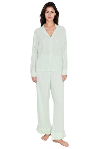 Camisa de pijama Hazel - Verde - Chantelle