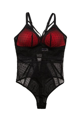 Body Mia Dot - Negro - Parfait
