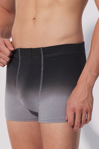 Bóxer dip-dye Dipiz - Negro - Undiz