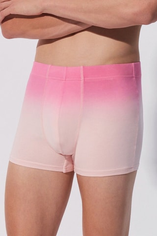 Bóxer dip-dye Dipiz - Fucsia y rosa claro - Undiz