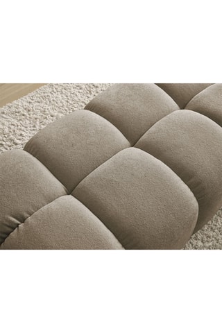 Pouf Everest - Taupe - En polyester