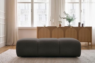 Pouf Pamira - Marron - En polyester