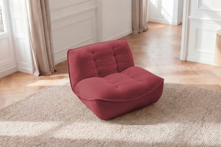 Chauffeuse Serena - Bordeaux - 1 place - En polyester