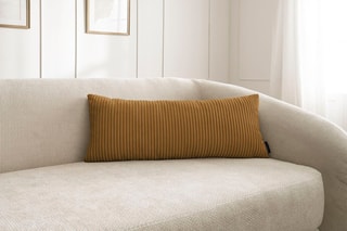 Coussin réversible Stockholm - Jaune - 30 x 70 cm