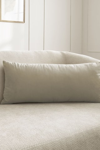 Coussin réversible Stockholm - Rouge brique - 30 x 70 cm