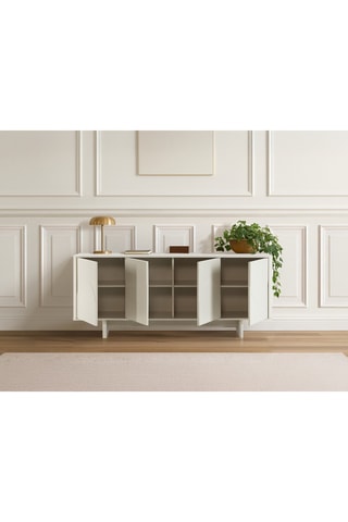 Buffet 4 portes Esteban - 180 x 75 x 40 cm