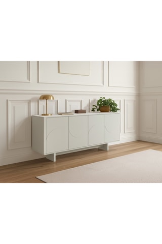 Buffet 4 portes Esteban - 180 x 75 x 40 cm