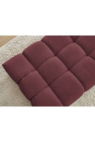 Pouf Everest - Rouge - En polyester