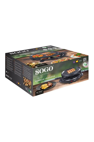 Aparelho para raclette - 6 pessoas