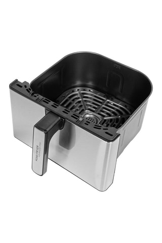 Fritadora a ar de aço inoxidável, cerâmica e silicone - 6 l