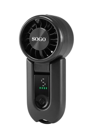 Ventoinha portátil - Preto - 3 W