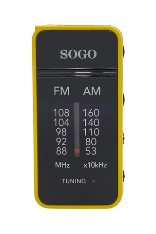 Rádio de bolso - Amarelo
