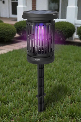 Anti-mosquitos solar - Preto
