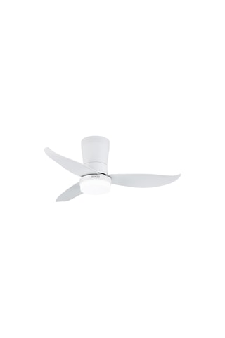 Ventoinha de teto com iluminação LED - Branco