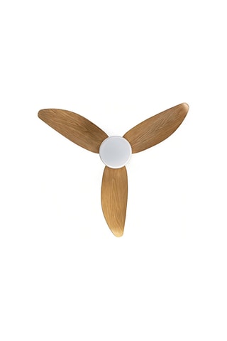 Ventoinha luminária LED - Branco