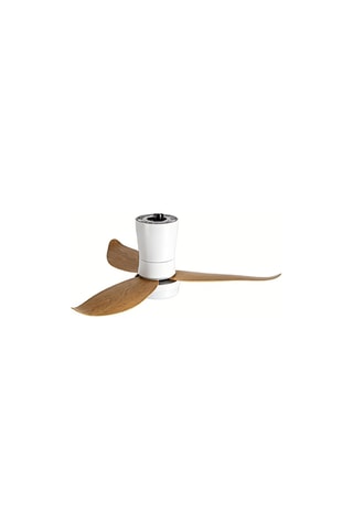 Ventoinha luminária LED - Branco