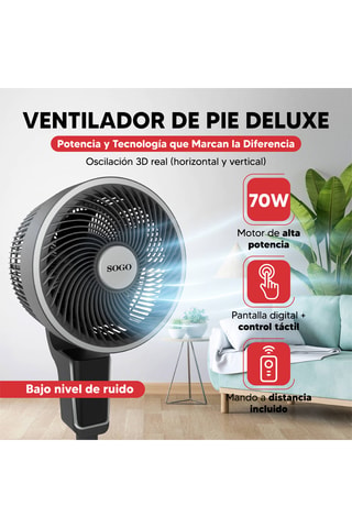 Ventoinha de pé - 70 W