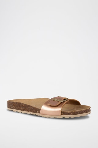 Mules Dourado-rosa