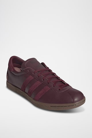 Zapatillas de piel Tobacco - Burdeos