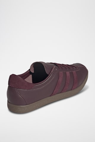 Zapatillas de piel Tobacco - Burdeos