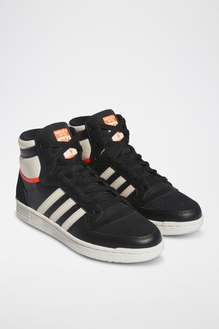 Zapatillas altas Top Ten - Negro y blanco