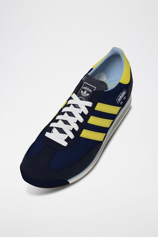 Zapatillas de piel - Azul noche