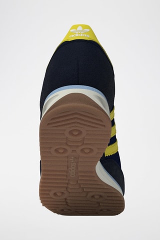 Zapatillas de piel - Azul noche