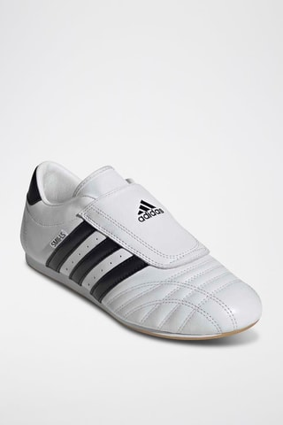 Zapatillas de taekwondo de piel - Blanco