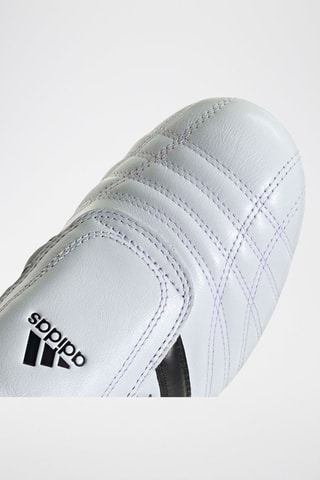 Zapatillas de taekwondo de piel - Blanco