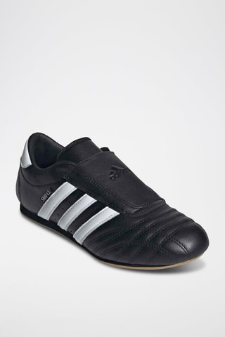 Zapatillas de taekwondo de piel - Negro