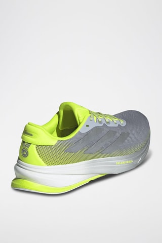 Zapatillas de running Supernova Rise 2 - Gris y verde flúor