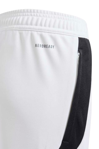 Pantalón regular fit de fútbol Tiro - Blanco y negro