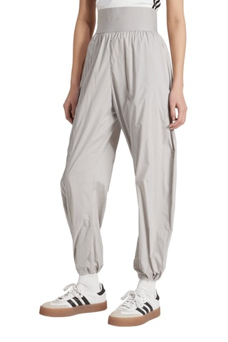 Pantalón de chándal de tiro alto - Gris claro