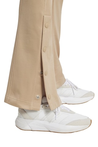 Pantalón slim fit de tiro alto - Marrón claro