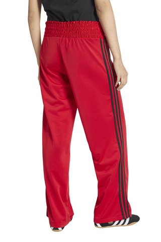 Pantalón de chándal ancho de tiro alto Firebird - Rojo