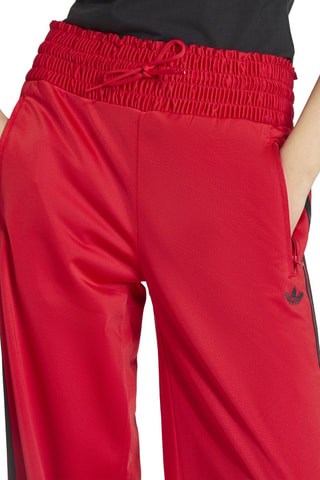 Pantalón de chándal ancho de tiro alto Firebird - Rojo