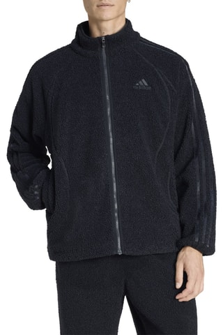 Chaqueta polar de chándal Teamgeist Borg - Negro