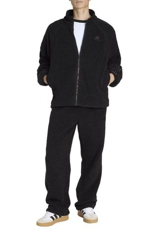 Chaqueta polar de chándal Teamgeist Borg - Negro