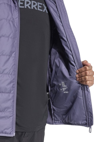 Chaqueta con capucha - Violeta