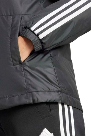 Chaqueta con capucha Essentials - Negro