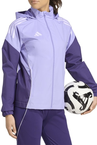 Chaqueta de fútbol - Violeta