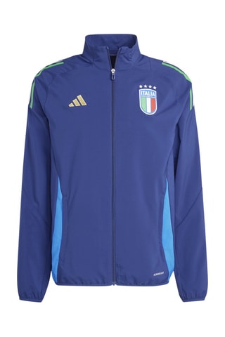 Chaqueta de fútbol Italia - Azul marino y verde claro