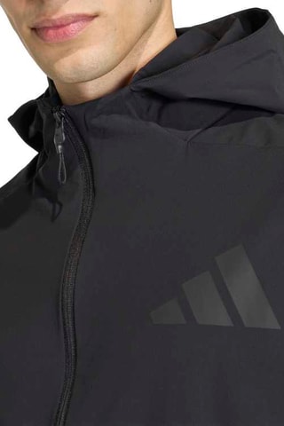 Chaqueta de entrenamiento con capucha Z.N.E - Negro
