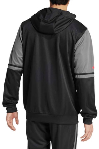 Chaqueta de fútbol con capucha Squadra - Negro