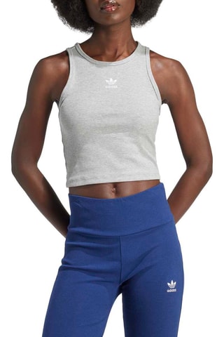 Crop top Classic Essentials - Gris
