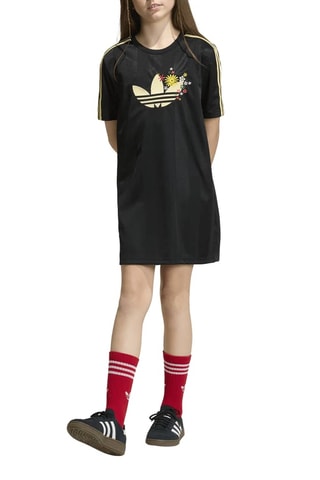 Vestido camiseta Graphics - Negro