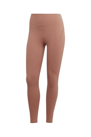 Leggings de yoga de tiro alto Studio Luxe - Marrón
